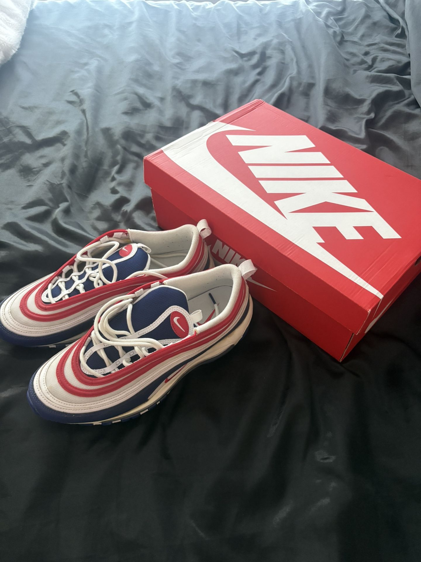 Nike Air Max 97 “USA” Red/White/Blue – Size 11 – Like New