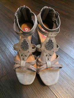 Strappy Wedge Sandals