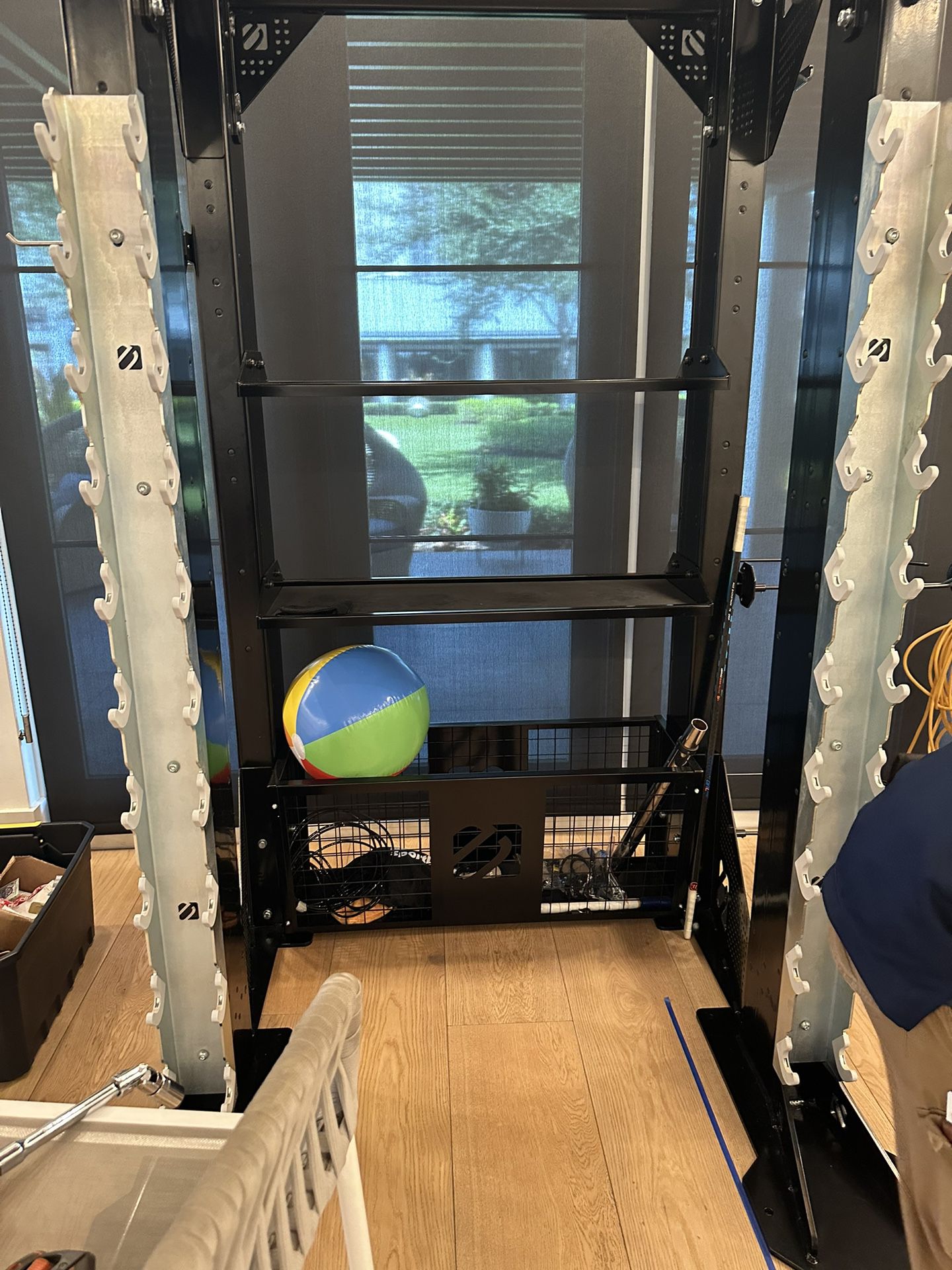 Escape Fitness Large Standing rack with 550lbs dumbbells - $1,849 OBO for everything!