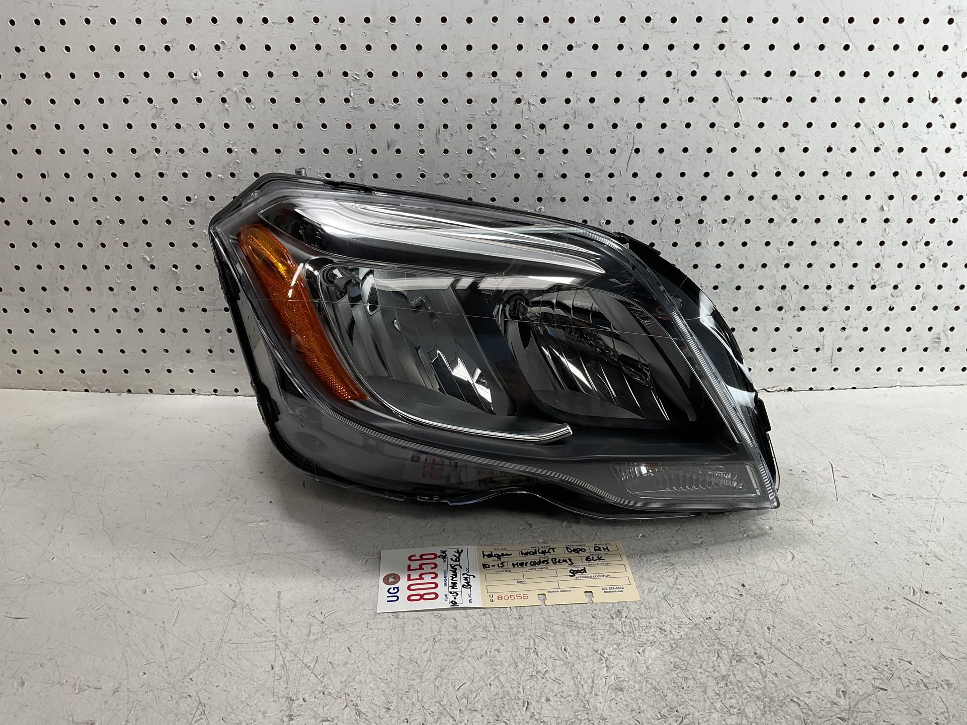 2013 2015 MERCEDES BENZ GLK GLK250 RIGHT SIDE HEADLIGHT DEPO