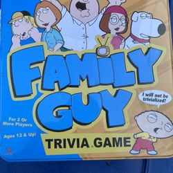Family Guy Trivia Board Game