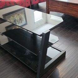 Glass TV Stand