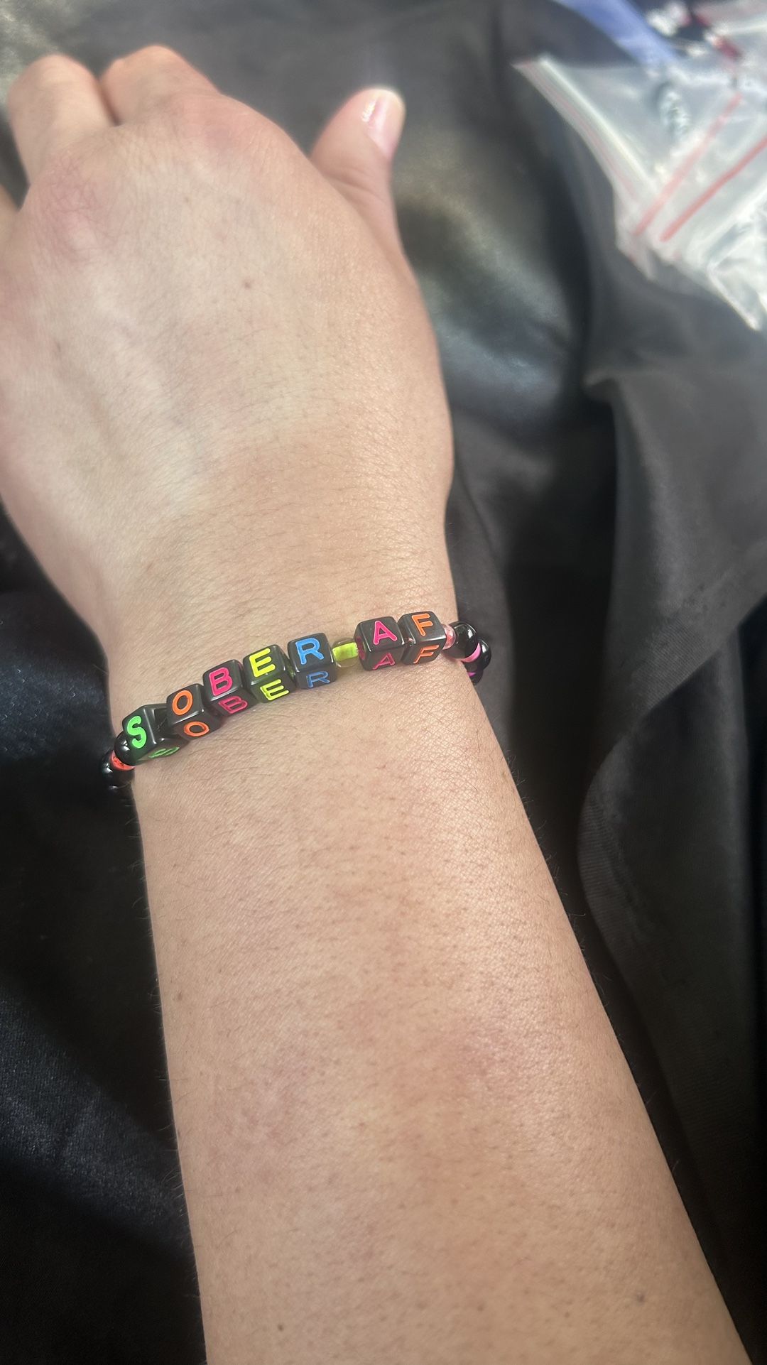 Sobriety Themed Bracelet