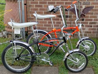 2021 SCHWINN STING - RAY ORANGE AND COAL KRATES