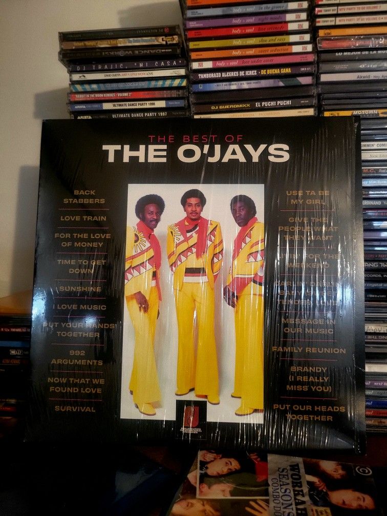 The O'Jay's 2 Record Set "The Best Of" Records