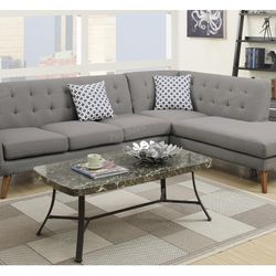 Gray Sectional Sofa 