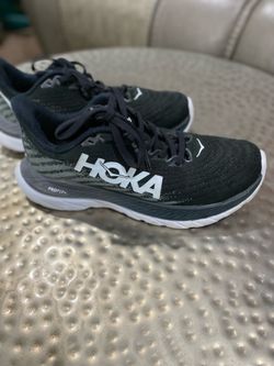 HOKA ONE ONE Mach 5 Low Top Lace-Up Black/Gray/Womens Sneakers