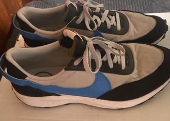 Nike Waffle Debut Gray Laser Blue
