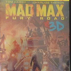 Mad Max Fury Road 3D Steelbook (NEW)