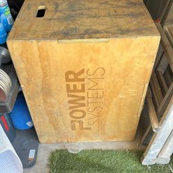 Wood Box For Exercise