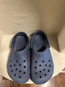 Navy Blue Crocs