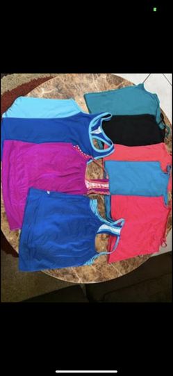 ( 9 ) Girls XS ( 4-5 ) Tank Tops / Price is for all !