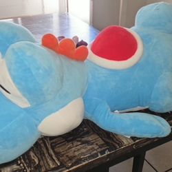 Universal Studios Hollywood Giant Sleeping Yoshi Plush Super Mario World 