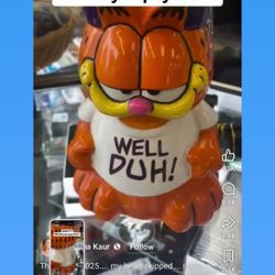 Retro Garfield Lava Lamp