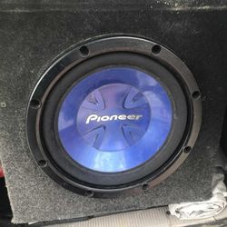 Two 12" Pioneer Subs