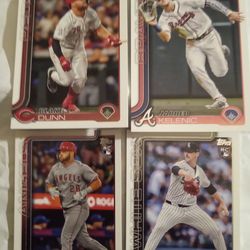Assorted baseball cards ,300 diff .2025 Topps cards .