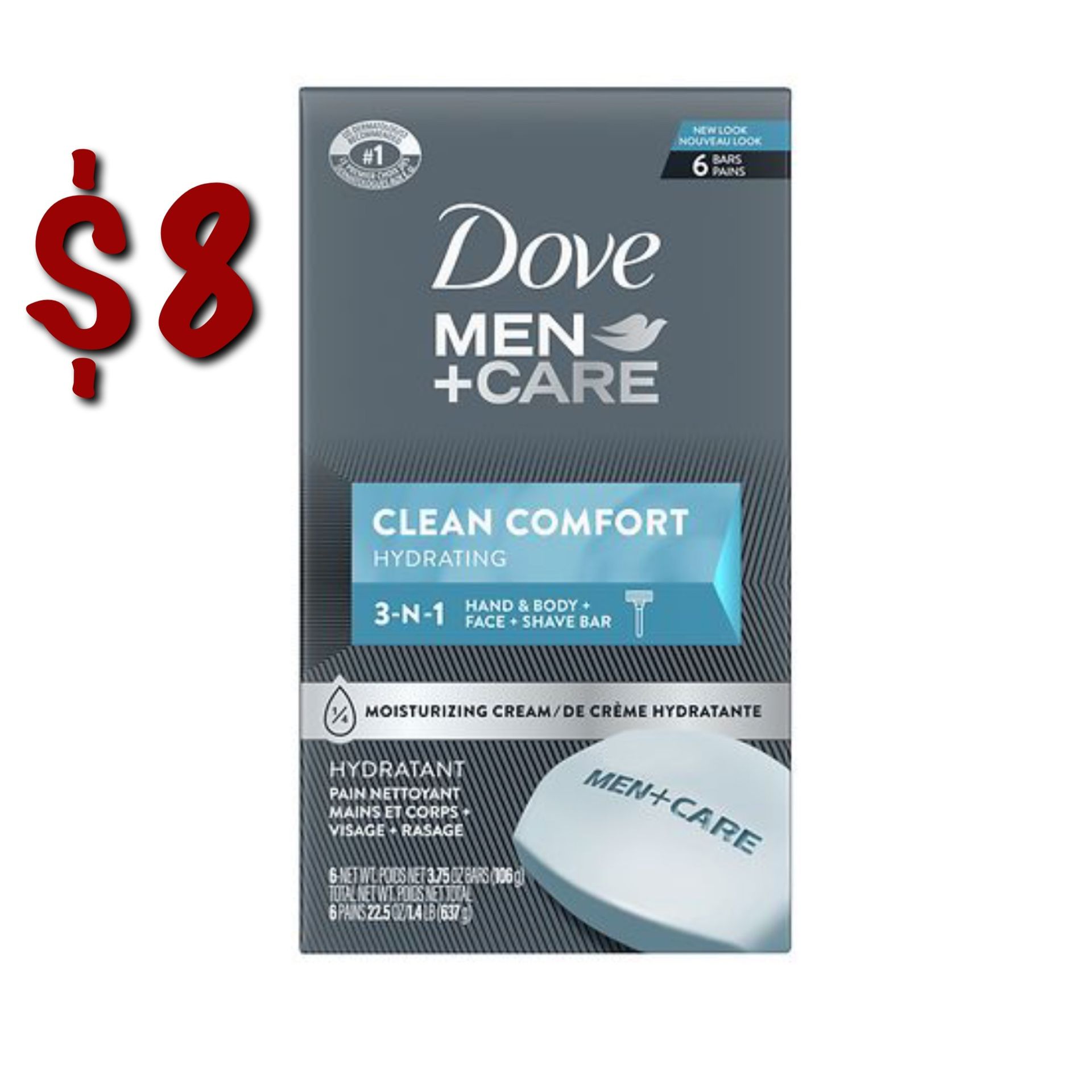Dove Men, Soap Bars
