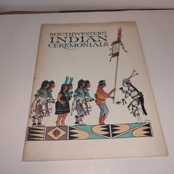 Southwestern Indian Ceremonials by Tom Bahti 1974 PB Vintage GC