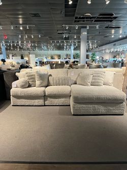 Light grey 3PC Sectional Couch