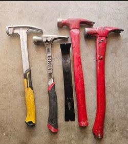 Hammers & pry bar