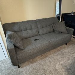 Ashley® Zardoni Charcoal Sofa