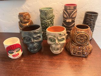 Tiki mugs !!! Some Are Rare :0