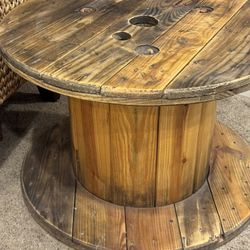 Side Spool Table