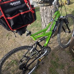 2 tool Boxes and bike