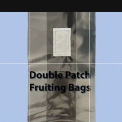 Premium Double Patch Mushroom Fruiting Bag Qty 400