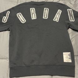 Men’s Jordan Black Crewneck Sweatshirt - Size Medium