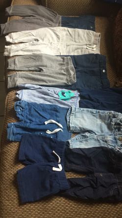(12) 6 - 9 month old shorts/pants bundle