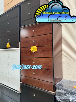 Cherry five drawer dresser cajonera Comoda nueva compressed