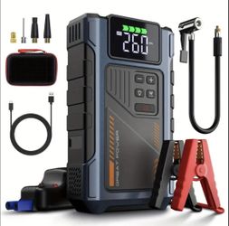Portable Jump Starter with Air Compressor
