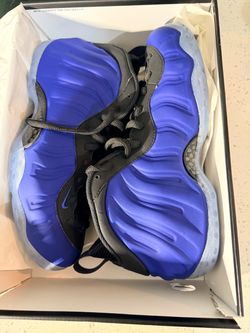 Nike Foamposite Royal Blue/ Black Sz 10.5