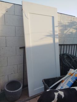 36x80 single panel slab solid wood