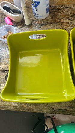 Rachel Ray stoneware, baking dishes