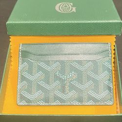 Goyard wallet Green