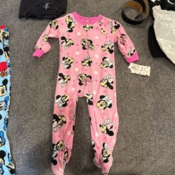 Minnie Mouse Onesie Pajamas
