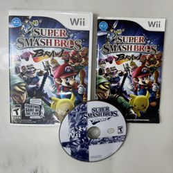 Super Smash Bros Brawl Scratch-Less Disc for Nintendo Wii