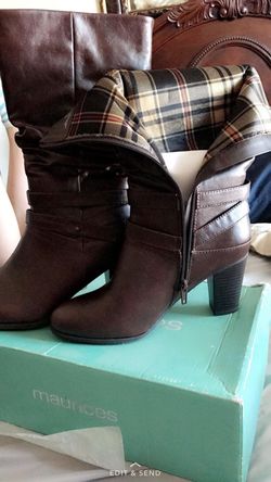 Brown Heels Boots