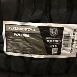 Brand New Tires (1) Pegasus RTX (35x12.50R17LT) (10 Ply) (Single) ($189)