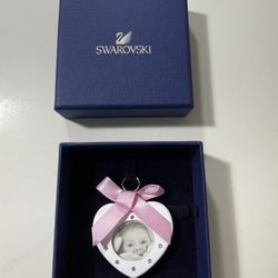 Swarovski Ornament Picture Frame Pendant Present Gift