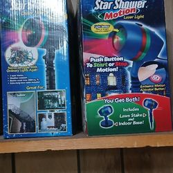 Outdoor Motion Xmas Lights