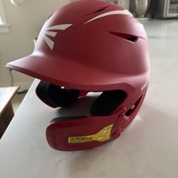 Easton Batting Helmet with Jaw Guard Size 6 1/2 - 7 1/8 (Barely Used)