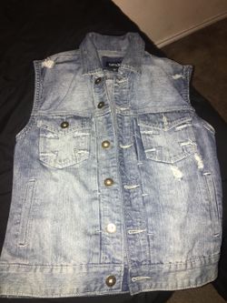 Carbon jean jacket size-small