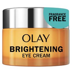 Olay Brightening Eyes Vitamin C Eye Cream - Hydrating, Paraben Free, Fragrance Free, 0.5 oz