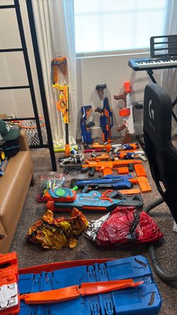 Nerf guns! Pick out of what you want or take all 70$ for all