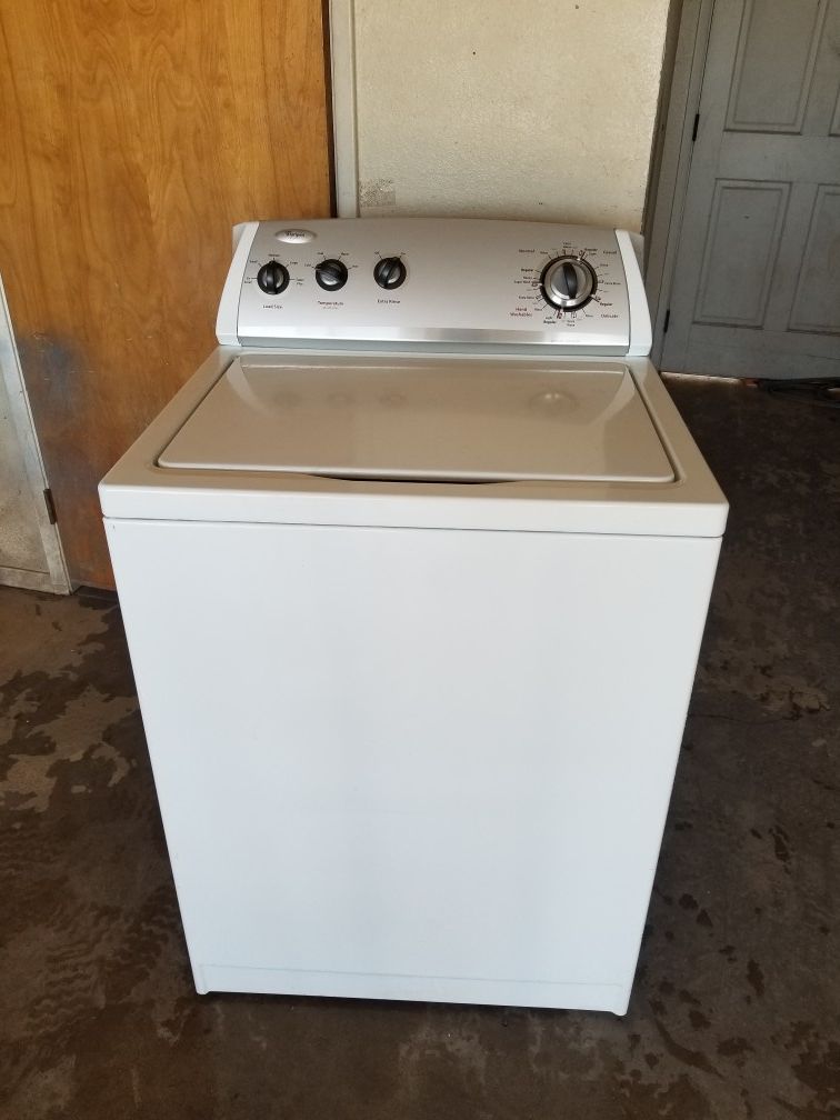 Whirlpool washer super capacity for sale