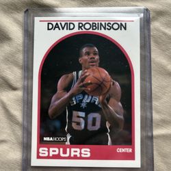 David Robinson “The Admiral” Rookie Card W Starting Lineup Figure & Card 
