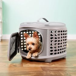Pet Magasin Collapsible Dog & Cat Carrier Bag, Small